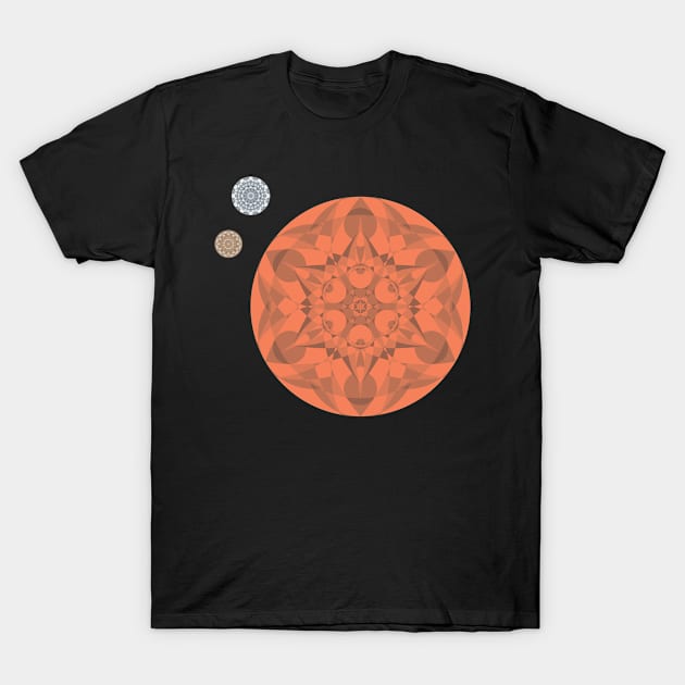 Mars Mandala T-Shirt by Windy_Desert